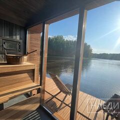 Дом Наедине — дома на воде, Ленинградская область