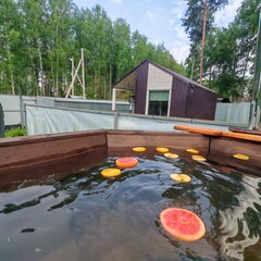 Загородный дом Дача на озере Балтым с баней и чаном, Свердловская область