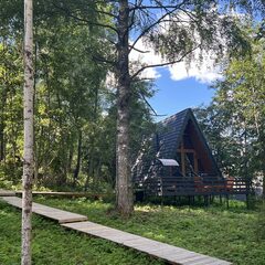Эко-комплекс Избушки на опушке, Ленинградская область