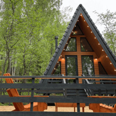 Эко-комплекс Избушки на опушке, Ленинградская область