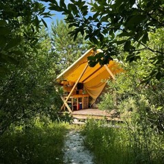 Глэмпинг Хэллоферма, Челябинская область