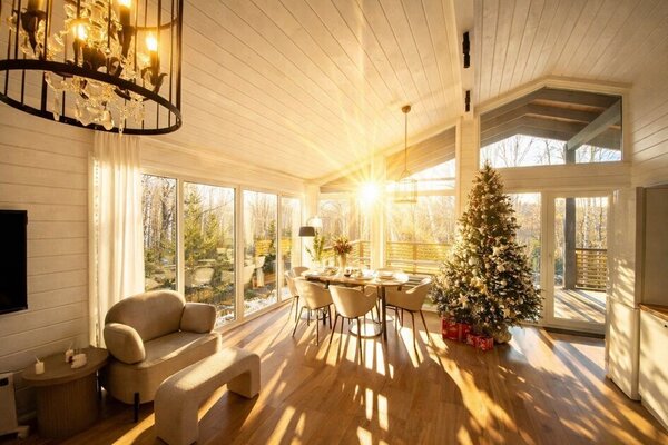 ЕлкиШале с баней и чаном у леса — фото 2