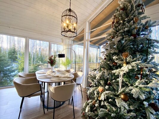 ЕлкиШале с баней и чаном у леса — фото 3