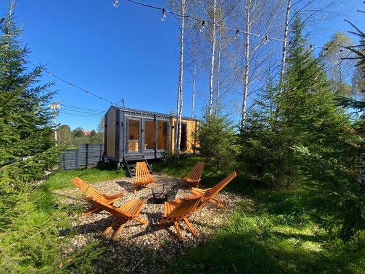 ЕлкиШале с баней и чаном у леса — фото 4