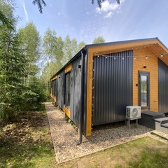 Загородный дом ЕлкиШале с баней и чаном у леса, Московская область