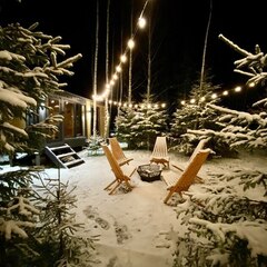Загородный дом ЕлкиШале с баней и чаном у леса, Московская область