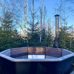 Загородный дом ЕлкиШале с баней и чаном у леса, Московская область