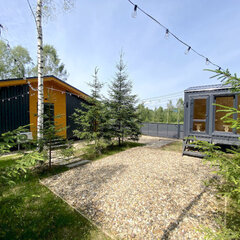 Загородный дом ЕлкиШале с баней и чаном у леса, Московская область