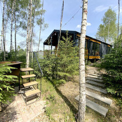 Загородный дом ЕлкиШале с баней и чаном у леса, Московская область