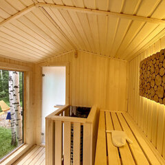 Загородный дом ЕлкиШале с баней и чаном у леса, Московская область