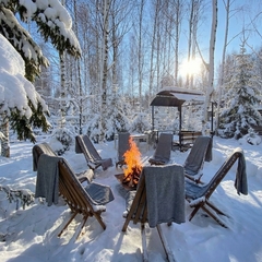 Дом в аренду Усадьба ЁлкиШале с баней и чаном, Московская область