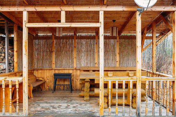 Деревянный дом с баней — фото 3