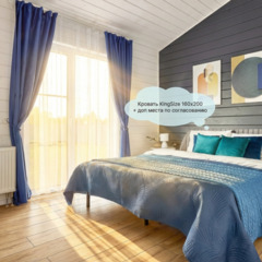 Дом ЕлкиШале с банным чаном, Московская область