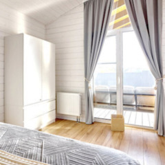 Дом ЕлкиШале с банным чаном, Московская область