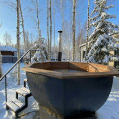 Дом ЕлкиШале с банным чаном, Московская область