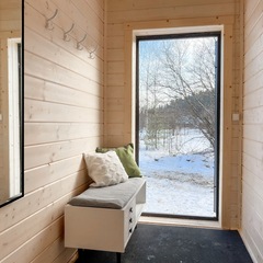 Дом с 3-мя спальнями, террасой и панорамными окнами, Республика Карелия