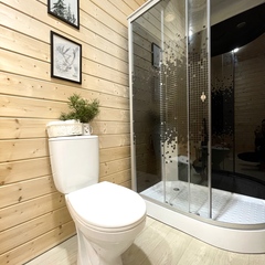 Дом с 3-мя спальнями, террасой и панорамными окнами, Республика Карелия