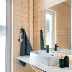 Дом с 3-мя спальнями, террасой и панорамными окнами, Республика Карелия