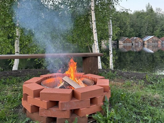 на берегу реки — фото 4