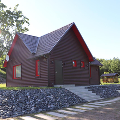 Дом на берегу реки, Республика Карелия