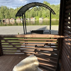 Дом на берегу реки, Республика Карелия