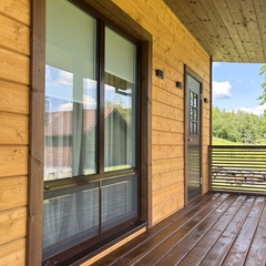 Дом на берегу реки, Республика Карелия