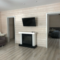 Дом на берегу реки, Республика Карелия