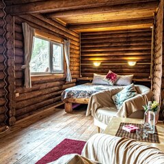 Гостевой дом в горах Алтая Леший Резорт, Республика Алтай