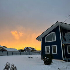 Дом в аренду Семейный коттедж с баней, Ленинградская область