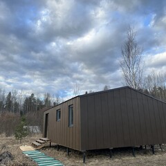 Агроусадьба Уютный дом с большой террасой на ферме, Ленинградская область