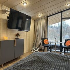 Агроусадьба Уютный дом с большой террасой на ферме, Ленинградская область