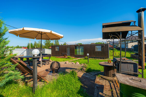 Современный с баней — фото 1