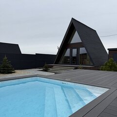 Дом для отдыха А-фрейм Chalet_House64, Саратовская область