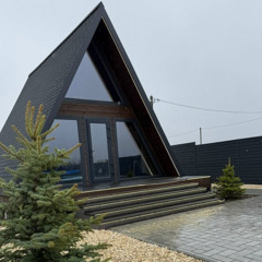Дом для отдыха А-фрейм Chalet_House64, Саратовская область