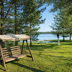 Дом у oзepа в Кpошнозеро , Республика Карелия