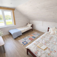 Дом у oзepа в Кpошнозеро , Республика Карелия