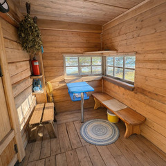 Дом у oзepа в Кpошнозеро , Республика Карелия