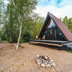 Коттедж Aframe Village, Ленинградская область