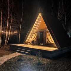 Коттедж Aframe Village, Ленинградская область