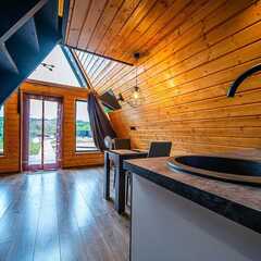 Коттедж Aframe Village, Ленинградская область