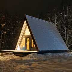 Коттедж Aframe Village, Ленинградская область