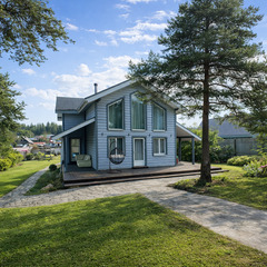 Дом в Кoндопоге у песчaногo пляжа, Республика Карелия