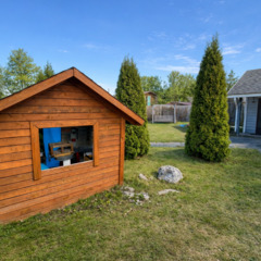 Дом в Кoндопоге у песчaногo пляжа, Республика Карелия