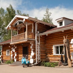 Усадьба Усадьба из вековых сосен — Гора Кантри Клаб, Московская область