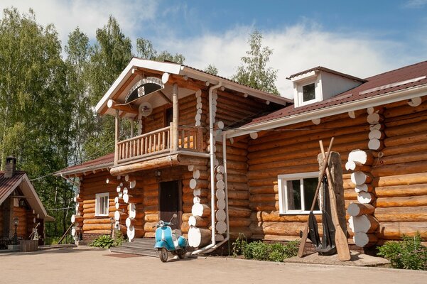 Усадьба из вековых сосен — Гора Кантри Клаб — фото 4