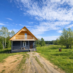 Дом У реки с лососем, Республика Карелия