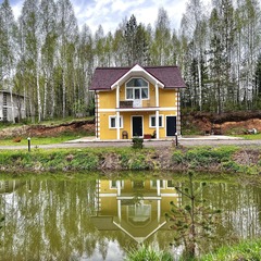 Дом с баней в деревне Андросово и собственным озером, Смоленская область