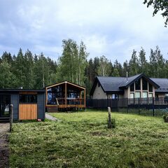 Дом Мамонт на озере, Ленинградская область