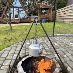Гостевой дом Домики A-frame С Чаном или Купелью-Фурако, Боровск, Калужская область